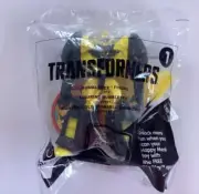 Hasbro Transformers Bumblebee Figure McDonald's Happy Meal Toy #1 New & Sealed