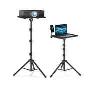 Projector Stand Tripod 60-160cm Adjustable Gooseneck Phone Holder Office Home Stage