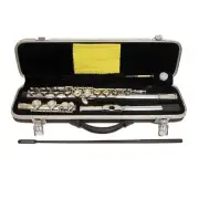 SKY Brand New Silver Plated Flute w Case