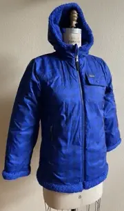 NWT Patagonia Dynamite Duo Reversible Puffer Jacket BlueYouth Large 12