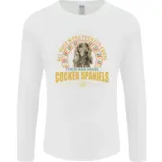 A Cocker Spaniel Dog Mens Long Sleeve T-Shirt