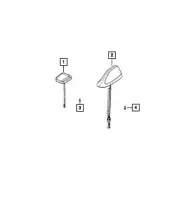 Genuine Mopar Base Cable And Bracket Antenna 6ZP28WCQAA