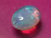 Bright Sparking Nice Colour Pattern Natural Solid Clear Crystal opal 1.43ctw