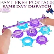 Cock Ring Silicone Rubber Stretchy Penis Erection Aid Sex Toy For Men Mens Adult