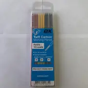 Tools Tuff Carbon Marking Pencil Lead 10-Pack with Red Yellow & Graphite Lead...