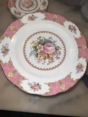 Royal Albert Lady Carlyle 5 Dinner Plates 8 Bread Plates
