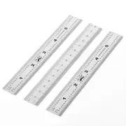 Mr. Pen- Machinist Ruler, Ruler 6 inch, 3 Pack, mm Ruler, Metric Ruler, Millimet
