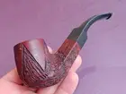 St Claude LUX 422 Briar Smoking Pipe, Tobacco Pipe, Saint Claude Pipe, France