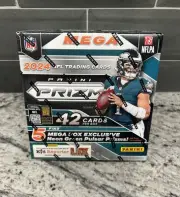 2024 Panini Prizm NFL Football Factory Sealed Mega Box Daniels RC NEW QUANTITY