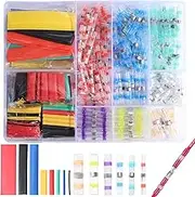 aikoolwer Solder Seal Wire Connectors Self Soldering Shrink Butt Waterproof Insulated Electrical Terminals Marine Automotive Boat Truck Wiring Stick Solderstick Connector Kit