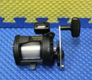 Okuma Magda Line Counter Trolling Reel Pre-spooled w/17lb/385yd Mono MA 30D