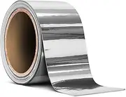 VViViD Vinyl Detailing Wrap Tape 2 Inch x 20ft DIY Roll 2" X 20ft Silver Chrome