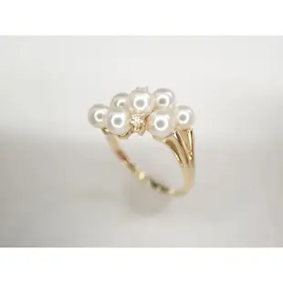 Mikimoto 戒指 珍珠 18k mercari 日本直送 二手