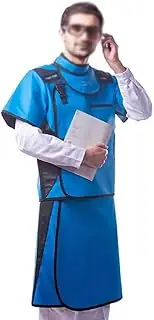 [KJIASDFE] X-Ray Shield 0.35mmpb/0.5 mmpb Lead Apron,Lightweight X-Ray Shield Apron,Dental Xray Shield,Lead Clothing Set for Panoramic X-Ray Radiation Lead Xray Vest
