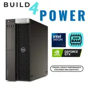 Dell 5810 Gaming Desktop Tower Xeon 6-Core 256GB 32GB RAM 4GB GTX 970 Windows 11 - Refurbished (Grade A)