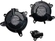 Engine Guard Motorcycle Engine Protection Cover Set Case Fit for Kawasaki Ninja 400 Z400 2018-2023 Ninja 500 2024 Guard Bumper(SZ- 1set 3pcs)
