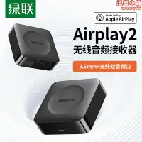 在飛比找露天拍賣優惠-airplay2無線音頻接收器適配器wifi連接老式功放音箱