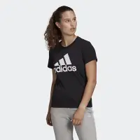 在飛比找Yahoo!奇摩拍賣優惠-【ADIDAS】~ 愛迪達 女款圓領衫 上衣 短袖T恤 針織