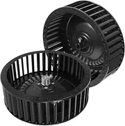 FOYTOKI Pcs Range Hood Exhaust Fan Motor Accessory Metal Wind Wheel Easy Replacement and Installation