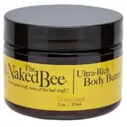 Naked Bee Body Butter 3 Oz. - Unscented