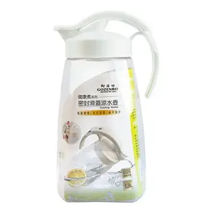 御膳坊健康煮密封滑蓋涼水壺1.8L【緣屋百貨】天天出貨 密封水壺 防漏水壺 冷水壺 水壺 大容量冷水壺 冰水壺 茶壺