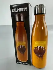 Activision Call of Duty Badge Thermal Flask Water Bottle Orange 17 Oz