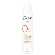 Dove 0% Aluminium Deodorant Peach & Lemon Verbena 200ml