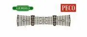BNIB OO Gauge PECO SL-E190 Double Slip, Crossing ELECTRFROG C 75