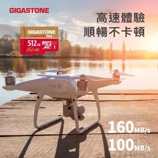 【GIGASTONE 立達】4K Camera Pro microSDXC UHS-Ⅰ U3 A2V30 64GB攝影高速記憶卡-2入組(支援GoPro)