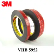 **9 Feet**Genuine 3M VHB #5952 Double-Sided Mounting Acrylic Foam Tape Adhesive