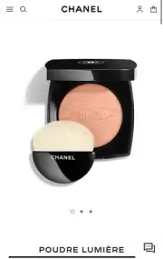 Chanel Poudre Lumière Illuminating Face Powder Sold Out Rosy Gold 0.3 oz
