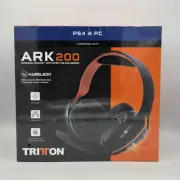 NEW Tritton ARK200 Dynamic Range PS4 PC Gaming Headset Vocal Enhanced Wireless