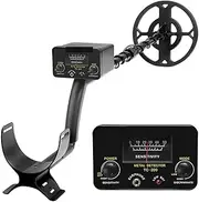 Metal Detectors, TC-200 Metal Detector Machine Portable Treasure Hunter Gold Depth Waterproof Metal Detector for Beach/Gold Hunting