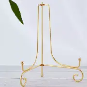 Iron Display Stand Gold Iron Easel Plate Display Photo Holder Stand Displays`sf