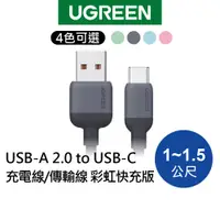 在飛比找蝦皮商城優惠-【綠聯】USB-A 2.0 to USB-C 充電線/傳輸線