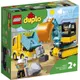 【樂GO】LEGO 樂高 10931 Doplo 得寶 卡車&挖土機 大顆粒積木 卡車 挖土機 樂高積木 全新 正版