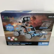 Sillbird Solar Robot Creation Building Kit - 190 pcs. Ages 8+ - NEW - Free Ship