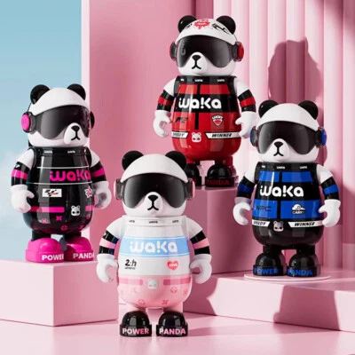 Chaoku Panda Cartoon Insulation Cup Water Cup with Large Capacity and Straw Gift