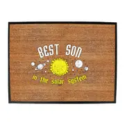 Best Son Solar System - Funny Novelty Doormat Man Cave Floor mat