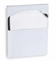TOUGH GUY TOILET SEAT COVERS, 5 PACKS OF 200, FLUSHABLE, DISPOSABLE, 2VEX5