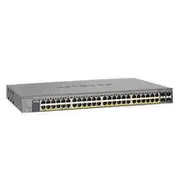 NETGEAR\u00AE 48-Port 760W Gigabit PoE+ Ethernet Smart Managed Pro Switch with 4 SFP Ports GS752TPP-100AJS