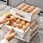 Large Capacity Refrigerator Egg Storage Box Household Egg Storage Rack