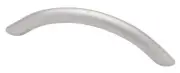 (12 Pack) 3-3/4" Carlton Bow Pull Matte Chrome