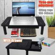 New Monitor Stand Computer Desk Riser & Adjustable Height & for Laptop AU