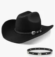 cowboy hat men women wool