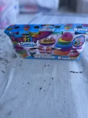 Softee Dough Scented Ice cream Play Dough 8 Pack Rainbow Colors Sensory Toy