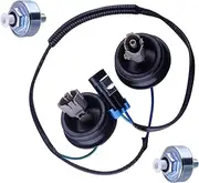 Knock Detonation Sensor with Harness Kit Compatible With Express Silverado GMC Sierra Yukon Buick Isuzu Pontiac OEM 10456603 12589867 2133521 Aftermarket Replacement