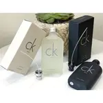 CALVIN KLEIN CK ONE EAU DE TOILETTE UNISEX PERFUME 100ML 香水