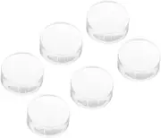MUSISALY Nail Polish Stamper Head Set 6pcs Nail Art Stamper Heads for Professional Manicure