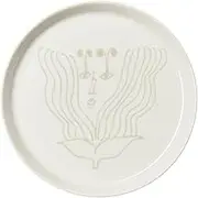 1077656 Arabian Tableware, Putarfuri Plate, Beige, 7.5 inches (19 cm)